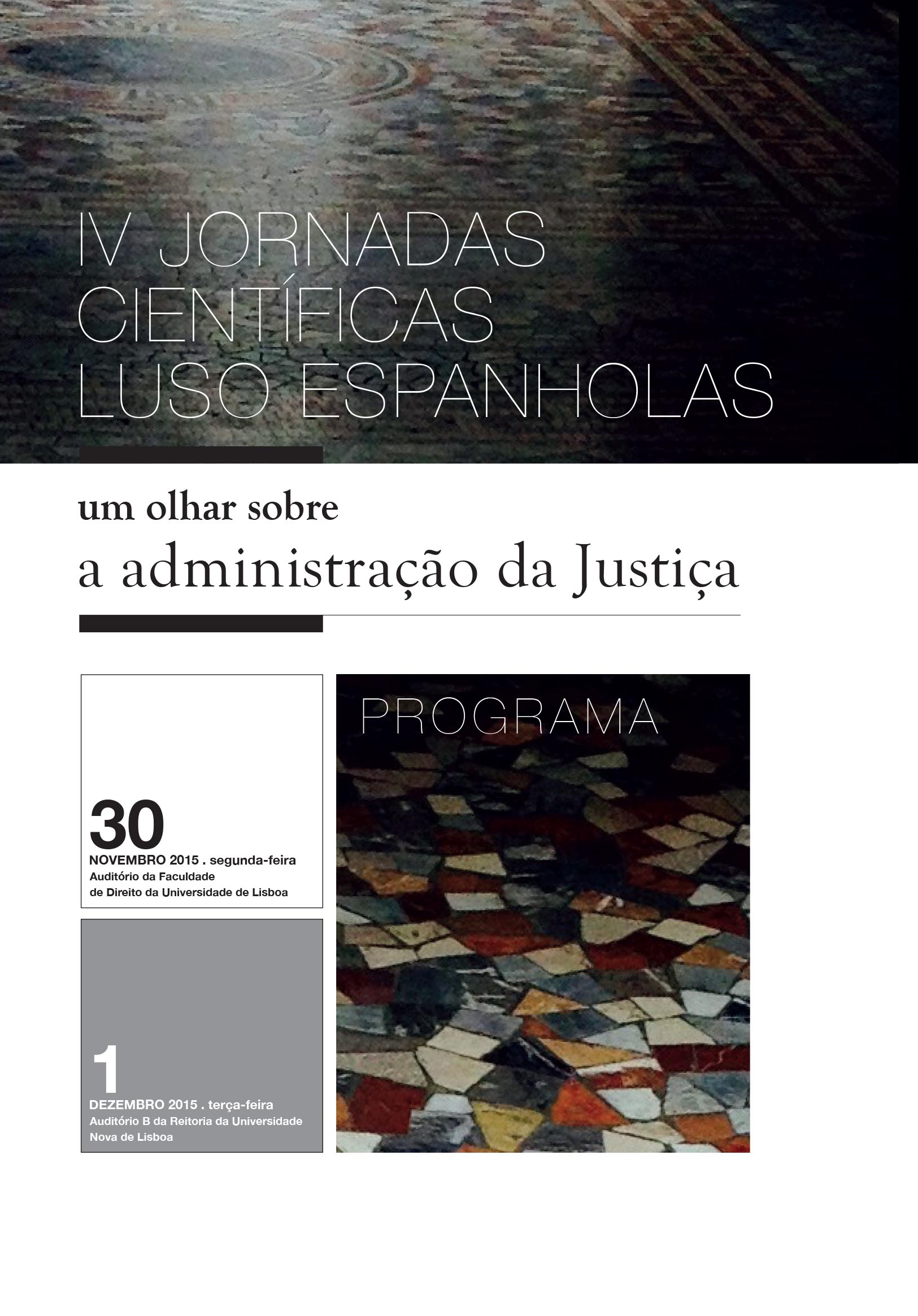 Um Olhar sobre a Administração da Justiça